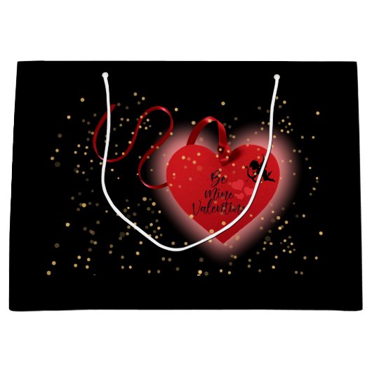 Rode Hart Cadeautas (Voorkant)