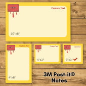 Rode Hart Cassette Post-it® Notes