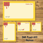 Rode Hart Cassette Post-it® Notes