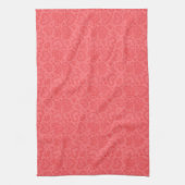 Rode Hart Keuken Handdoek (Verticaal)