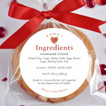 Rode Hart Koek Bakkerij Ingrediënt