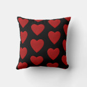 Rode Hart Kussen (Achterkant)