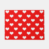 Rode Hart Liefde Design Deurmat (Voorkant)