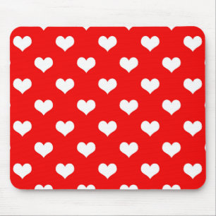 Rode Hart Liefde Design Muismat