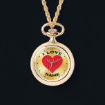 Rode Hart Liefde Symbool-18374 Horloge<br><div class="desc">Rode Hart Liefde Symbool-18374</div>