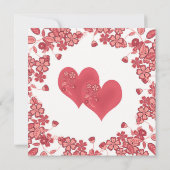 rode hart liefde Valentijnsdag (Achterkant)