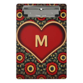 Rode  Hart Monogram Mini Klembord