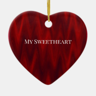 Rode Hart Ornament