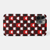 Rode Hart Romantisch Schattig Liefde Esthetisch On Case-Mate iPhone Case (Achterkant (horizontaal))