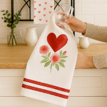 Rode Hart Roze Rozen Valentijnsdag