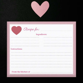 Rode Hart Rustiek Vrijgezellenfeest Roze Recept Ka