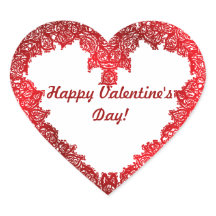 Rode hart Valentijnsdag