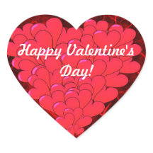 Rode hart Valentijnsdag