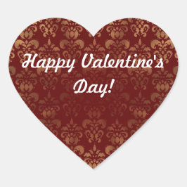 Rode hart Valentijnsdag Sticker