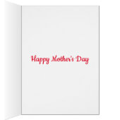 Rode hartballonnen Moederdag waterverf (Binnen (Rechts))