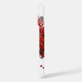 Rode Hartblad Boom iPhone Hoesje (Linkerkant)