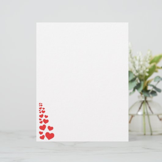 Rode harten (Staand voorkant)