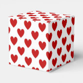 Rode harten bedankdoosjes (Achterkant)