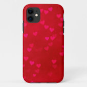 Rode harten Case-Mate iPhone case (Achterkant)