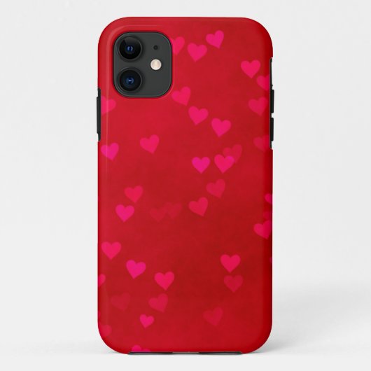 Rode harten Case-Mate iPhone case (Achterkant)