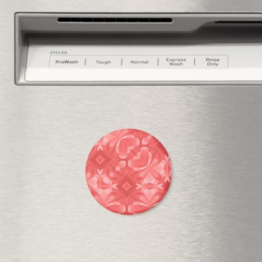 Rode harten en diamanten magneet (Insitu (Vaatwasser))