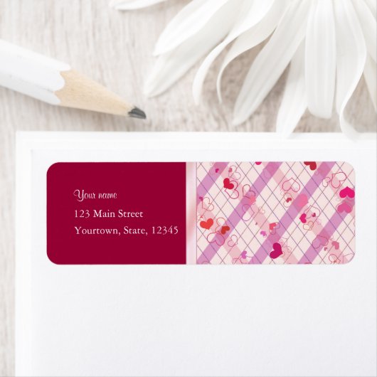 Rode harten etiket (Insitu)