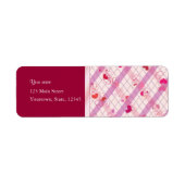 Rode harten etiket (Voorkant)