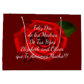 Rode harten fotobericht | Spaanse Moederdag Groot Cadeauzakje (Achterkant)