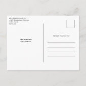 Rode harten grillige liefde patroon verjaardag uit uitnodiging briefkaart (Achterkant)