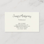 Rode harten grillige liefde patroon visitekaartje (Achterkant)