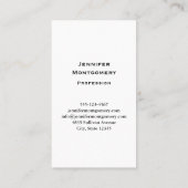 Rode harten grillige liefde patroon visitekaartje (Achterkant)