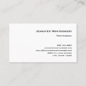 Rode harten grillige liefde patroon visitekaartje (Achterkant)