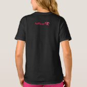 Rode harten Kinder T-shirt (Achterkant)