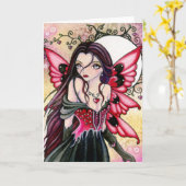 Rode Harten - lege kaart (Gele Bloem)