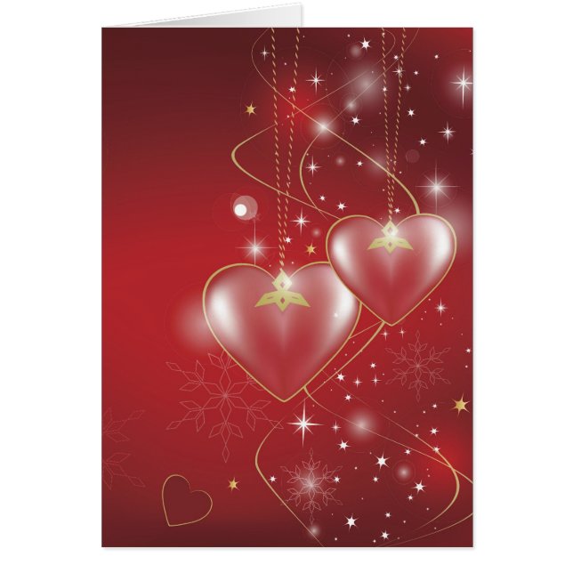 Rode harten liefde voor relaties achtergrond (Voorkant)