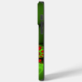 Rode harten limoen groen moderne Abstracte fractal Case-Mate iPhone Case (Achterkant / Links)