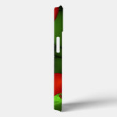 Rode harten limoen groen moderne Abstracte fractal Case-Mate iPhone Case (Achterkant / Rechts)