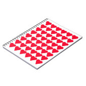 Rode Harten Notitieboek (Linkerzijde)