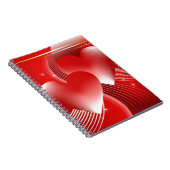 Rode Harten Notitieboek (Rechterzijde)