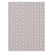 Rode harten op grijs tafelkleed (Voorkant)