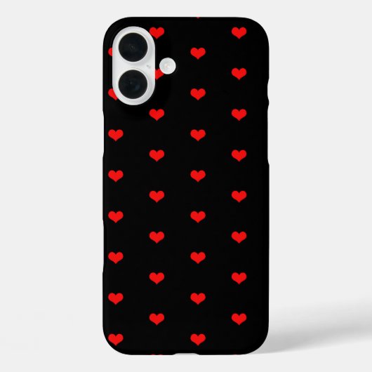 Rode Harten Patronen Schattigee Gift Valentijnsdag Case-Mate iPhone Case (Achterkant)
