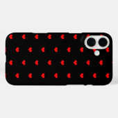 Rode Harten Patronen Schattigee Gift Valentijnsdag Case-Mate iPhone Case (Achterkant (horizontaal))