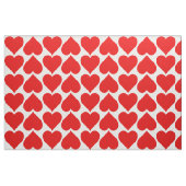 Rode harten patroon, romantisch, liefde stof (Fat Quarter)