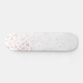 Rode harten skateboard (Horizontaal)