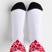 Rode harten, sokken (Top)