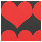 Rode harten stof (Close Up)