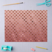 Rode harten tissuepapier (Craft)