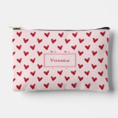 Rode harten Valentijnsdag Etui (Voorkant)