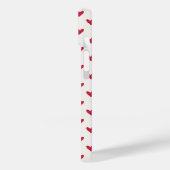 Rode harten, Valentijnsdag iPhone / iPad case (Achterkant / Links)