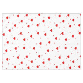 Rode harten Valentin's patroon Tafelkleed (Voorkant (Horizontaal))